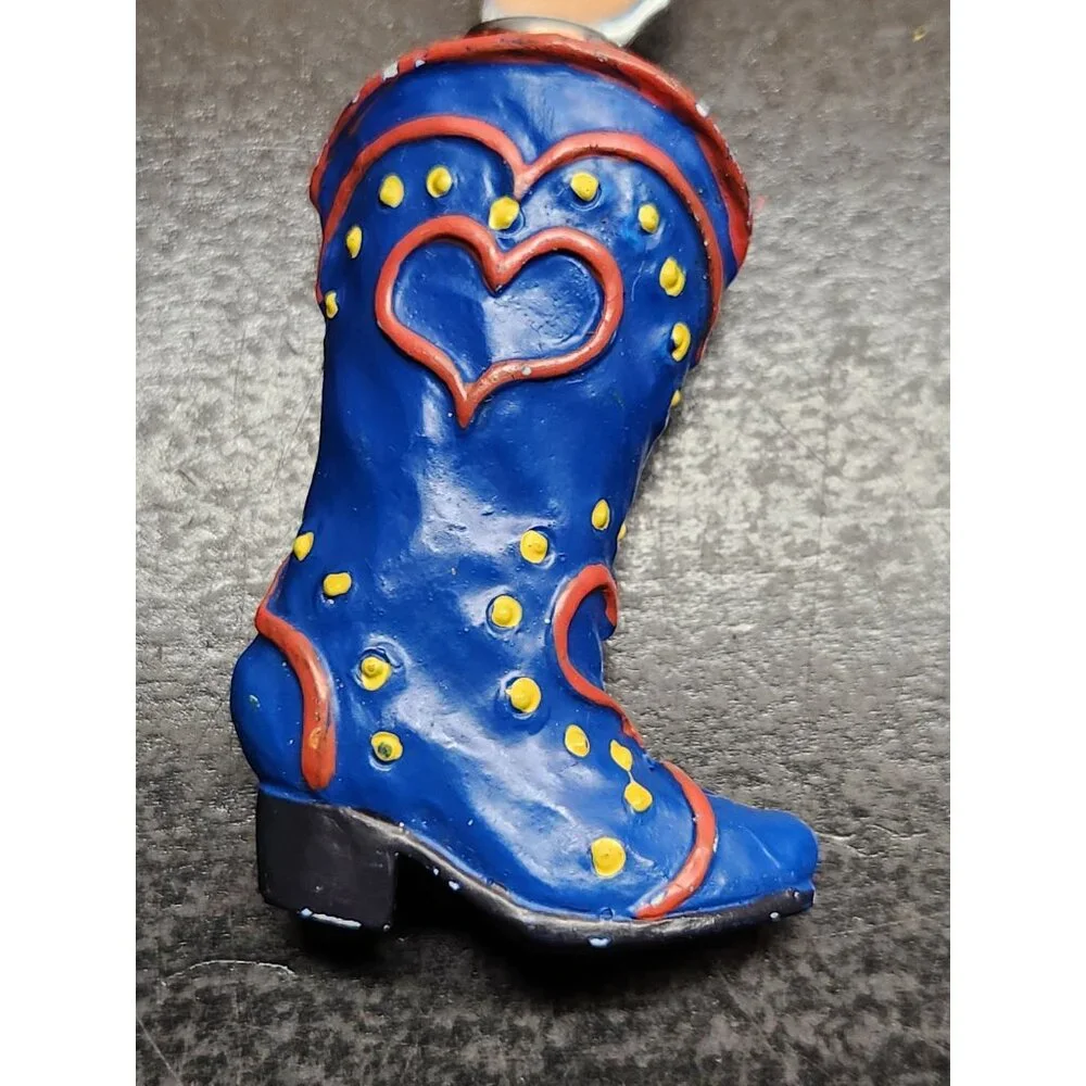 Boston Warehouse Boot-Themed Stainless Steel Cheese Spreaders Set -‎ 4 Pieces